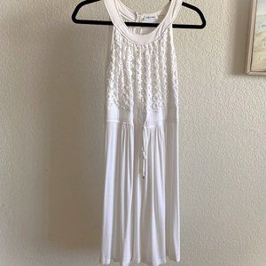 Calvin Klein White Summer Dress